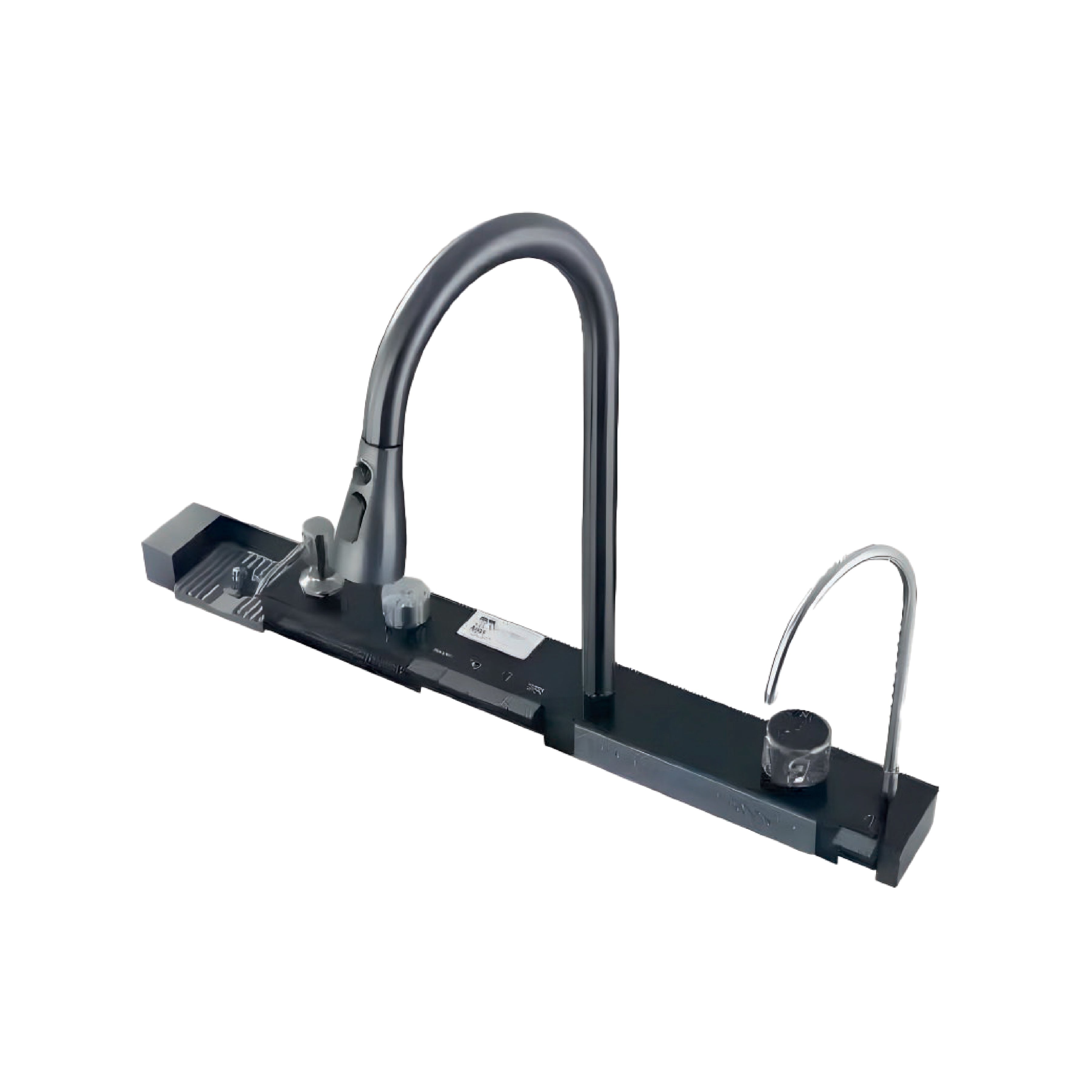 Grifería 4 Funciones P/LUX-7546B Luxury Black - Fratelli Premium